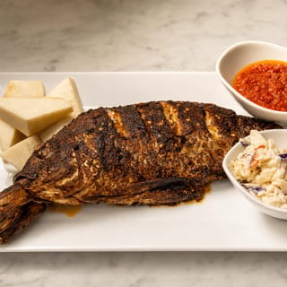 Whole Grilled Tilapia
